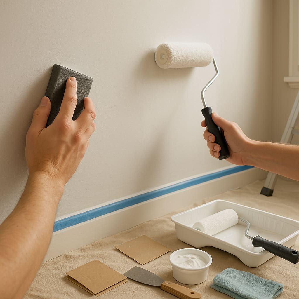 Příprava povrchu a penetrace